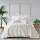 SOFT BLANKET PLUG SLEEVE FOR A Bedspread made of Spod Igly i Nitki Polyester 160 cm x 220 cm white
