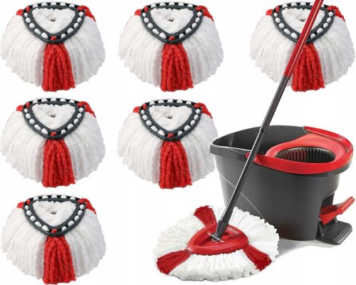  6x ROTATING MOP REPLACEMENT BLADE SET