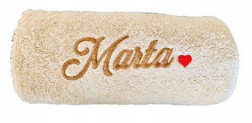  TOWEL GIFT SANTA CLAUS VALENTINE'S DAY EMBROIDERY NAME HEART