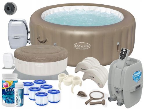 Whirlpool, Garden Whirlpool Whirlpool Bestway 60017 inflatable round structure 916 l + 11 other products