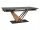  Rectangular extendable table Signal Tables 180 x 90 x 75 cm black