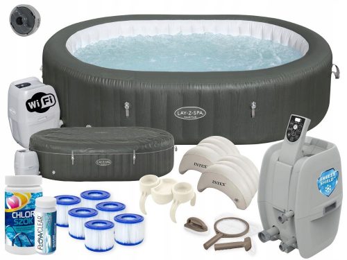 Whirlpool, Garden Whirlpool Bestway inflatable oval hydromassage pool 1370 l + 10 more products