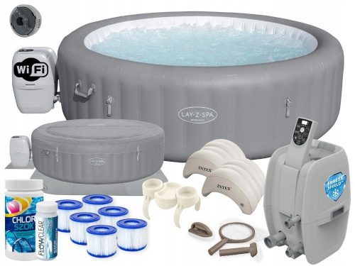 Whirlpool, Garden Whirlpool Bestway Round Inflatable Hydromassage Pool 1350 l + 11 more products