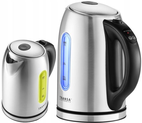  Electric kettle Transa Electronics BoiLed Inox 2200 W 1.7 l silver/gray