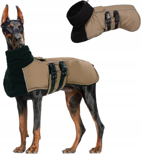  Winter jacket for large dogs, reflective, warm