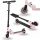 TWO-WHEEL SCOOTER FOR CHILDREN AGED 3 AND UP, FOLDABLE, Pink