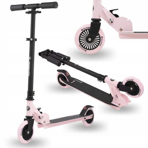  TWO-WHEEL SCOOTER FOR CHILDREN AGED 3 AND UP, FOLDABLE, Pink