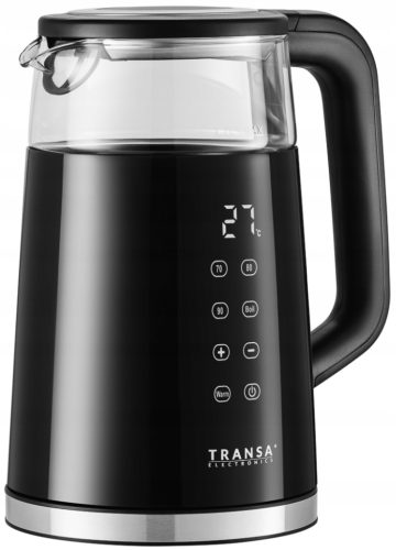  Electric kettle Transa Electronics MultiTouch Black 2200 W 1.7 l black