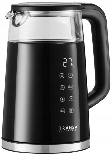  Electric kettle Transa Electronics MultiTouch Black 2200 W 1.7 l black