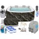 Whirlpool, Garden Whirlpool Bestway square inflatable hydromassage pool 840 l + 11 more products