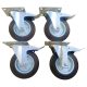 Wheel Wheel wheels 4 pcs. Diameter 160 mm 800 kg! Kolik