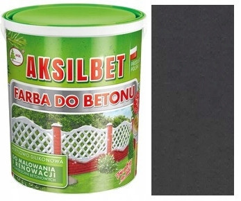 Aksilbet Acrylic Paint for Concrete 10 l Matt Anthracite