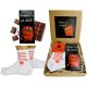 Cool, funny gadgets SOCKS 39-42 and CHOCOLATE in a SET for VALENTINE'S DAY for a girl WOMEN