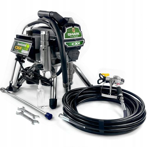 CX4 Shark painting unit + hose gun extension for walls and facades