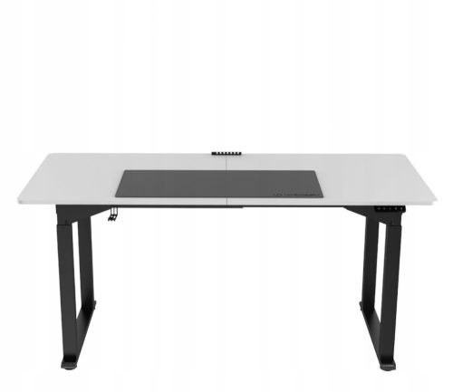  Rectangular desk Ultradesk 160 x 75 x 116 cm white, black