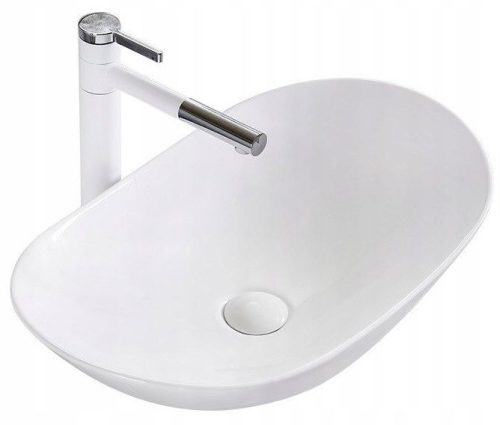 Rea ROYAL oval countertop washbasin