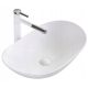 Rea ROYAL oval countertop washbasin