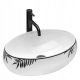 Rea Shila oval countertop washbasin