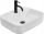 Rea MARTINA rectangular countertop washbasin