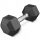  Coated/rubberized fixed dumbbells 4FIZJO 1x 7.5 kg