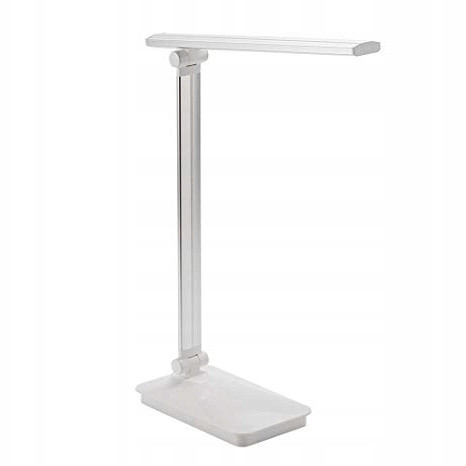  Unitec white desk lamp, power up to 24 W