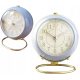 Clock for home alarm clock, blue tones, 9cm