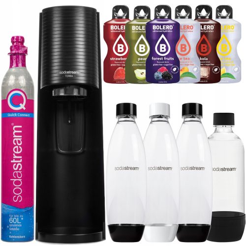  SodaStream Terra Set black 16-pls.