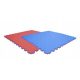 Puzzle mat 4 cm blue and red