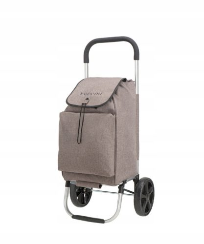 Bags and Shopping Bags Puccini Shopping Trolley, grey polyester