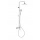  KFA surface-mounted shower set with tanzanite fittings