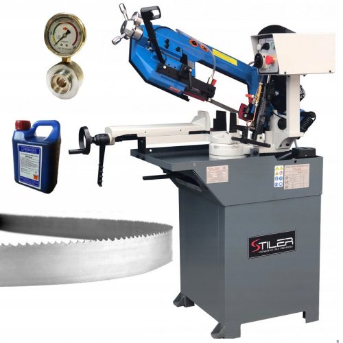 BAND SAW METAL CUTTING MACHINE BS170G 400 V + TENSIMETER + 1 FREE BAND