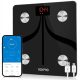 Latest digital bathroom scale, charged via USB, Bluetooth, 13 measurements, 180 kg