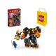  LEGO Ninjago Cole's Earth Elemental Robot 71806 + LEGO Paper Gift Bag Medium Size M 41x34x12 cm