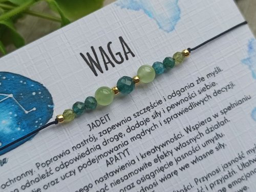  Libra. Lucky bracelet, amulet stones