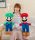  SET OF 2x MEGA LARGE SUPER MARIO LUIGI PLUSH TOY TEDDY BEAR 60cm