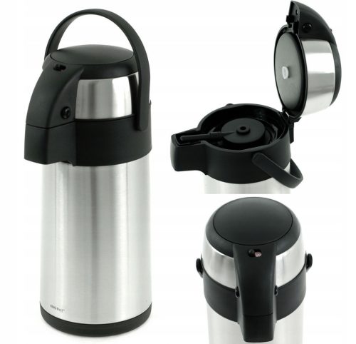  Kinghoff 5 3 l silver thermos flask for drinks