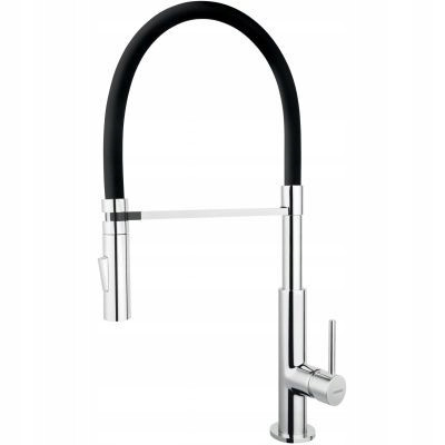 Ferro LIBRETTO floor-standing kitchen faucet, silver