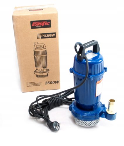 Garden irrigation pump - Eurotec 2600 W submersible pump 8000 l/h