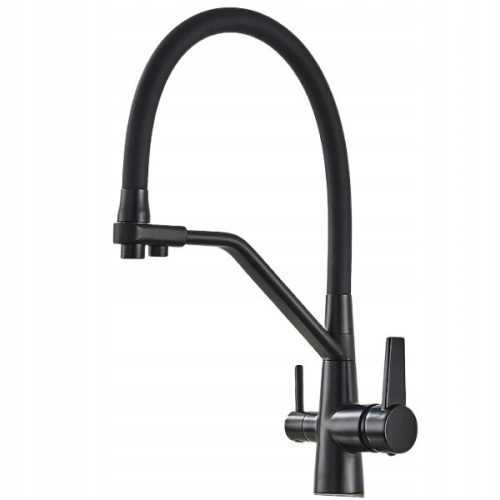 Inbeno Penelope floor-standing kitchen faucet, black