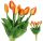 Artificial Flowers and Fruits TULIPS TULIP BOUQUET RUBBER COATED RUBBER SILICONE LIKE LIVE 7PCS