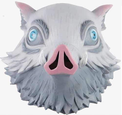  wild mask latex mask for Halloween Demon Slayer costume