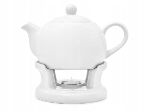 Kettles and teapots Traditional ceramic kettle Bella Fiore 1 l, white