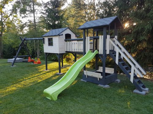 Playground, house, swings, pavilions - PINOKIO