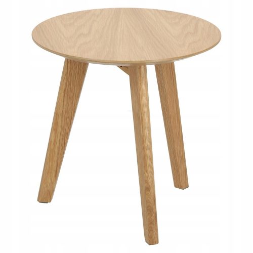  Intesi Sano round table 40x40 cm, natural oak