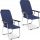 Chairs for garden, terrace and balcony Relaxday garden chair, metal blue