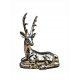  GARDEN FIGURE SILVER REINDEER DEER III Design