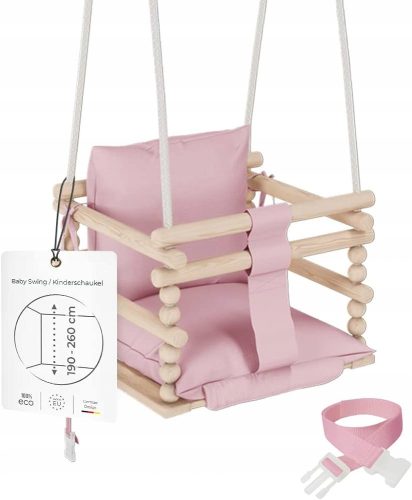LUMALI indoor wooden swing for children