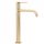 Rea Lugano floor-standing washbasin mixer, gold