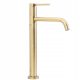 Rea Lugano floor-standing washbasin mixer, gold