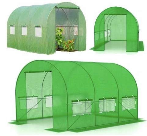 Polytunnel, panneaux en plastique Promis TF300 polytunnel 6 m² 300 x 200 cm vert